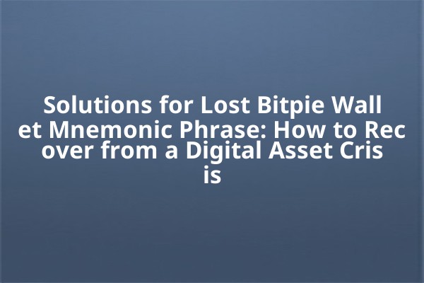 Solutions for Lost Bitpie Wallet Mnemonic Phrase: How to Recover from a Digital Asset Crisis