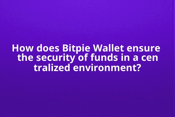 How does Bitpie Wallet ensure the security of funds in a centralized environment?