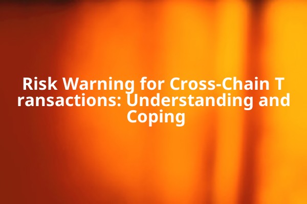 Risk Warning for Cross-Chain Transactions: Understanding and Coping