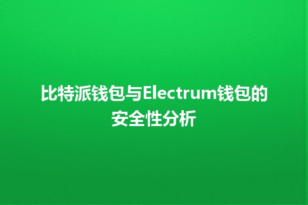 比特派钱包与Electrum钱包的安全性分析