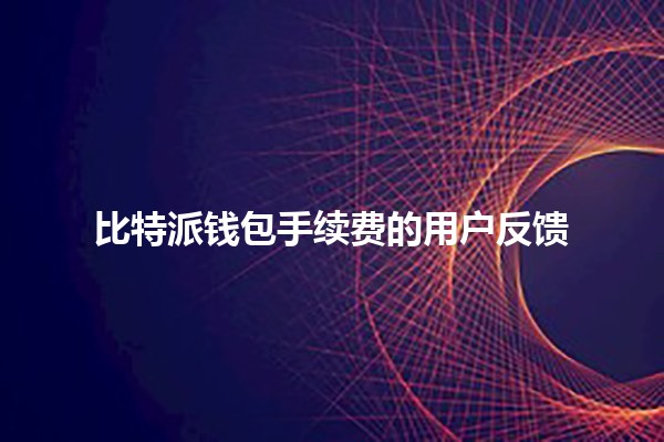 比特派钱包手续费的用户反馈🪙💬